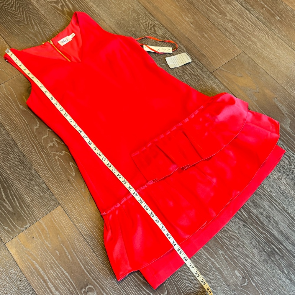 Eliza J Ruffle Hem Dress - Picture 7 of 12